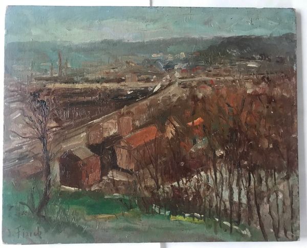 Produktbild Liège en hiver. Jean Finck.