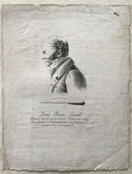 Produktbild Louis Pierre Louvel pendant le premier interrogatoire.