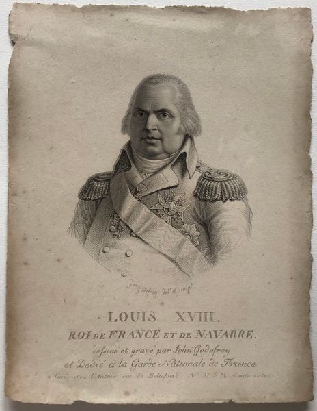 Productafbeelding Louis XVIII. Roi de France et de Navarre.
