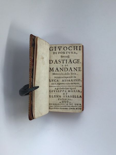 Produktbild Luca Assarino. Giuochi di Fortuna, Successi d’Astiage e di Mandane, Monarchi della Siria.