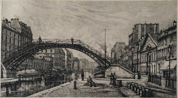 Productafbeelding Lucien Gautier. Le Quai de Jemmapes à Paris.
