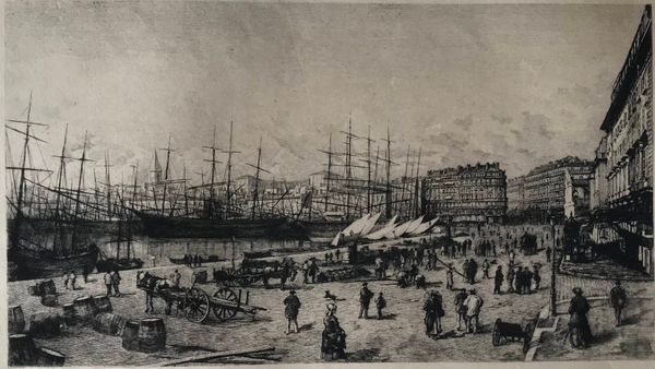 Product image Lucien Gautier. Le Quai de la fraternité à Marseille.