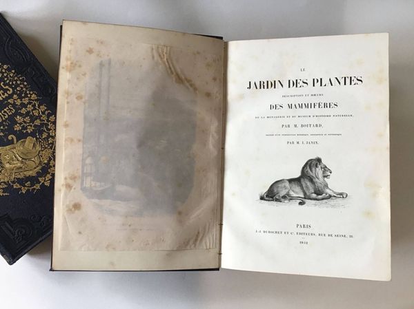 Productafbeelding M. Boitard. Le jardin des plantes. Cartonnage romantique.