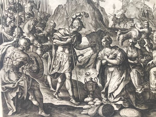 Product image Maarten de Vos. Historia Davidis et Abigael. Série complète.