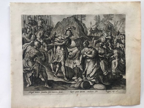 Product image Maarten de Vos. Historia Davidis et Abigael. Série complète.