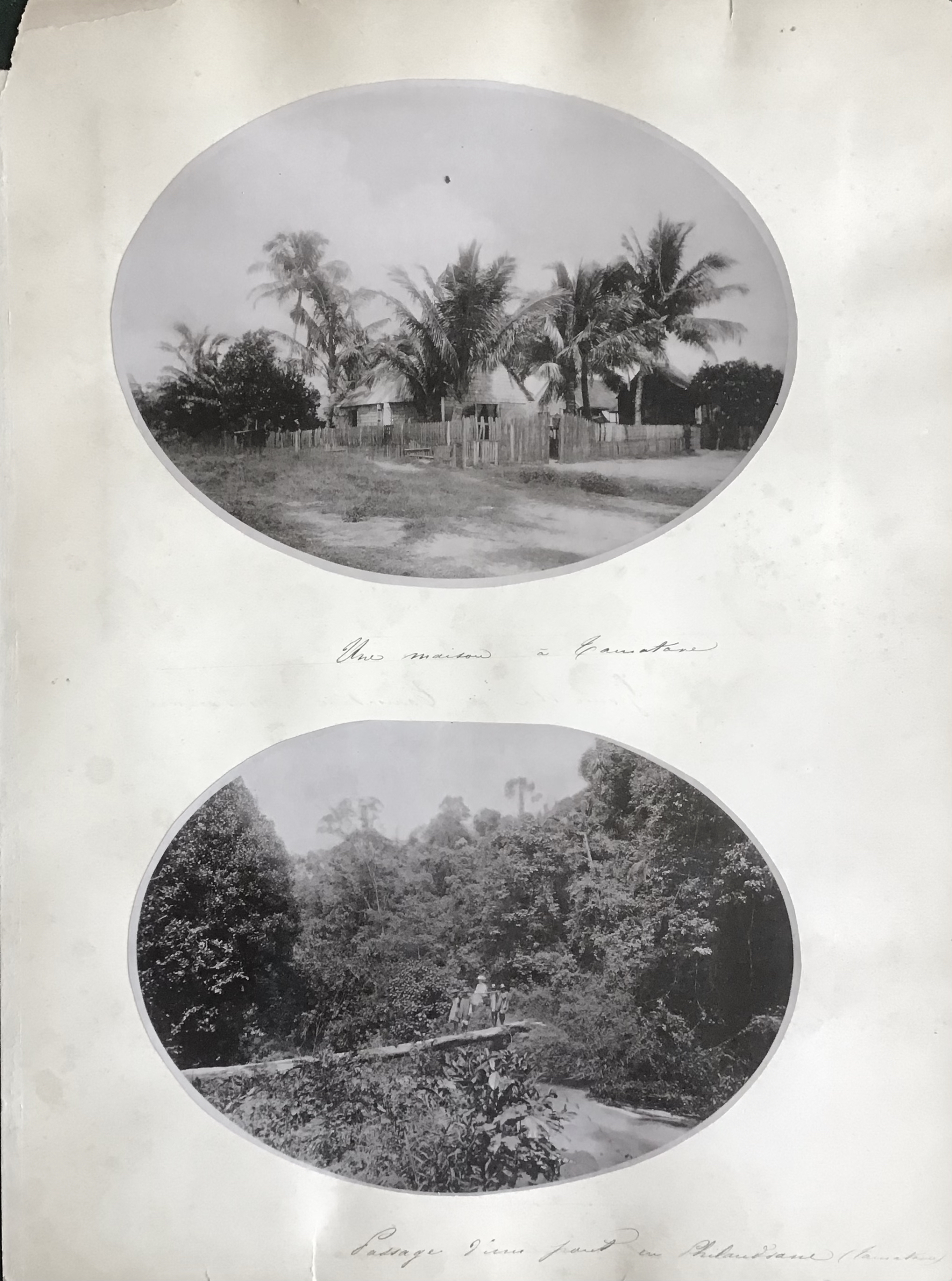 Produktminiatur Madagascar. Tamatave. 2 photographies.