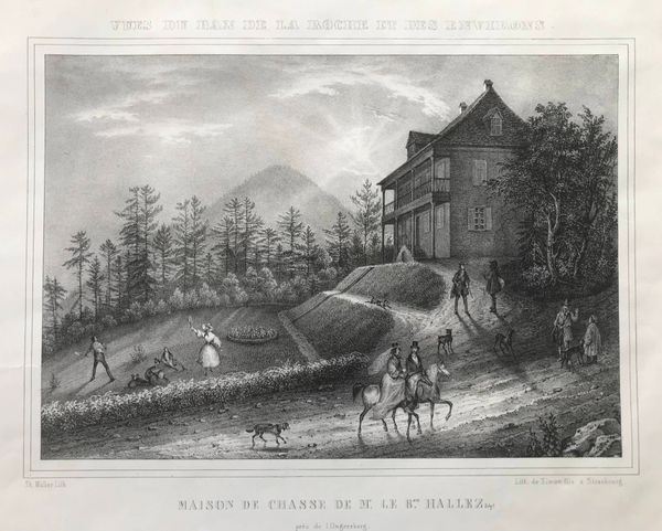 Produktbild Maison de chasse de Mr le Baron Hallez près de l'Ungersberg.