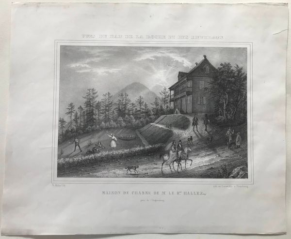 Produktbild Maison de chasse de Mr le Baron Hallez près de l'Ungersberg.