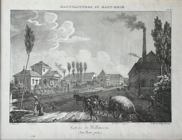 Produktbild Manufactures du Haut Rhin. Entrée de Mulhausen.