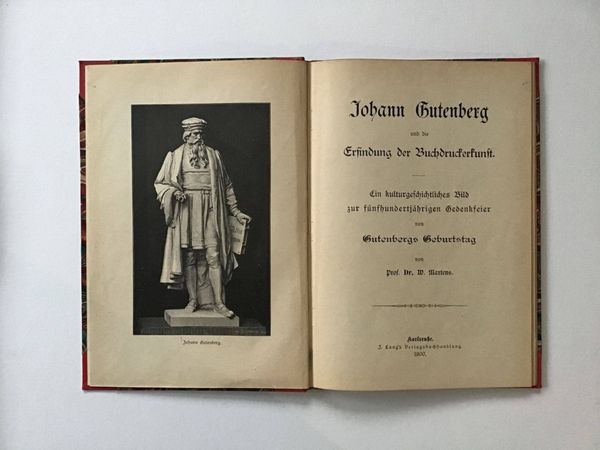 Productafbeelding Martens. Johann Gutenberg.