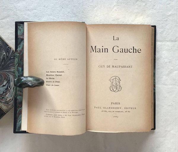 Productafbeelding Maupassant. La Main gauche.