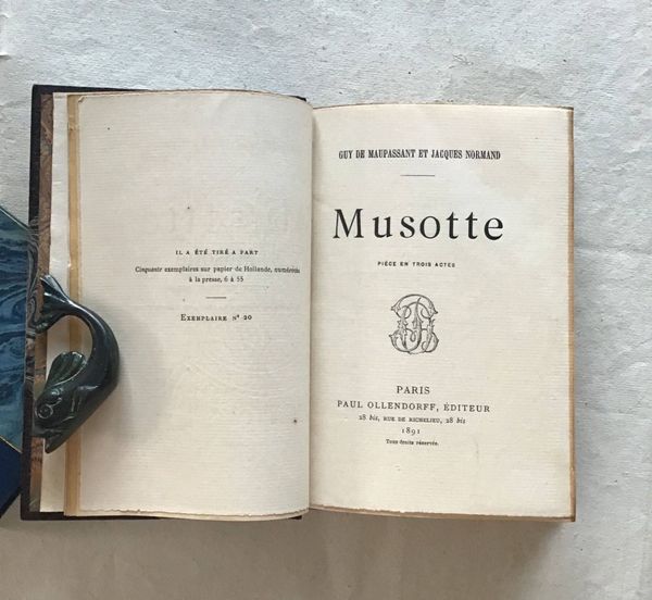 Image du produit Maupassant. Normand. Musotte.