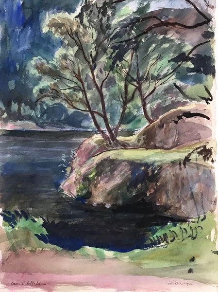 Product image Maurice Ehlinger. Lac d'Alfeld.