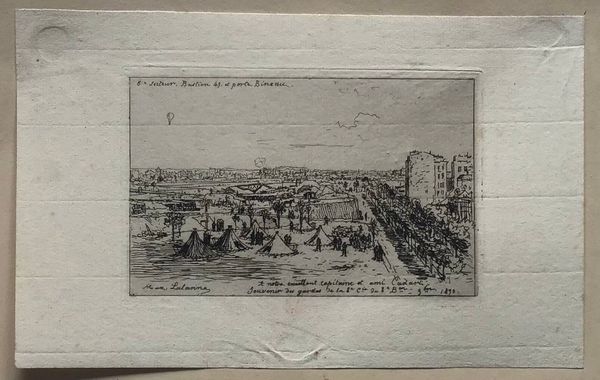 Product image Maxime Lalanne. "5ème Secteur. Bastion 49 et Porte Bineau".