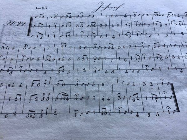 Image du produit Melodien des Strasburger Choralbuches in Ziffernschrift.