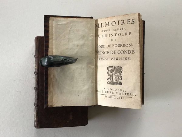 Produktbild Mémoires pour servir à l'histoire de Louis de Bourbon, Prince de Condé.