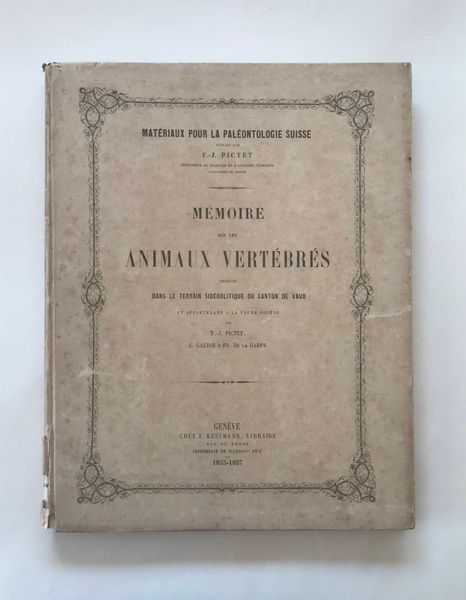 Produktbild Mémoires sur les animaux vertébrés trouvés dans le terrain sidérolitique du Canton de Vaud (...).