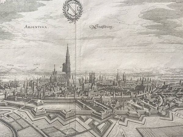 Image du produit Mérian. Strasbourg.
