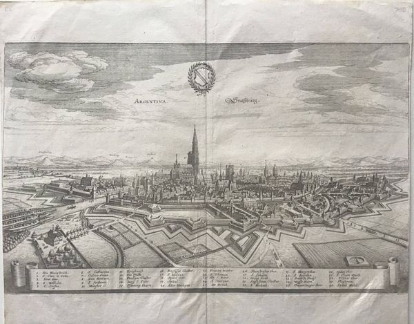 Image du produit Mérian. Strasbourg.
