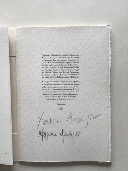 Productafbeelding Messagier. Maggioni. La première des innées.