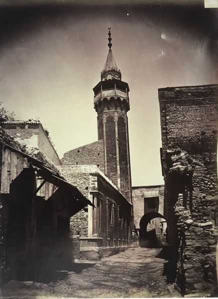 Productafbeelding Minaret à Tunis. Vers 1880.