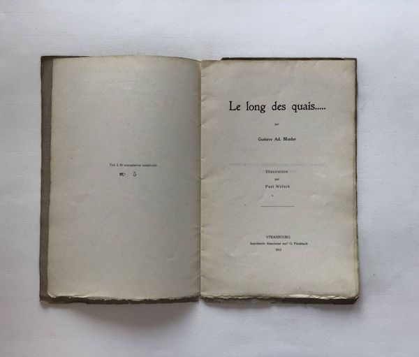 Produktbild Moeder. Le long des quais.