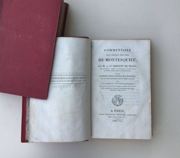Product image Montesquieu. Oeuvres. Maroquin. Didot.