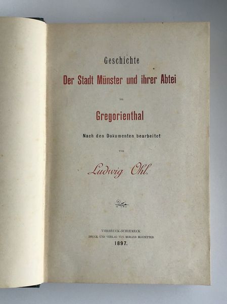 Produktbild Munster. Ohl.