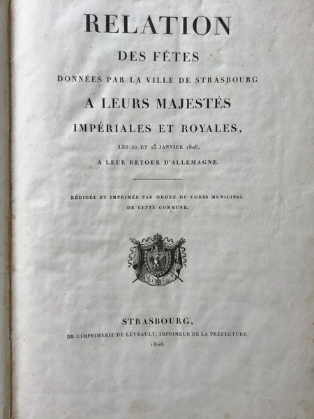 Produktbild Napoléon Ier. Strasbourg, 1806. Benjamin Zix.