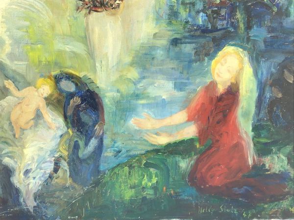 Produktbild Nelly Stulz. Epiphanie. Huile sur toile 1941.