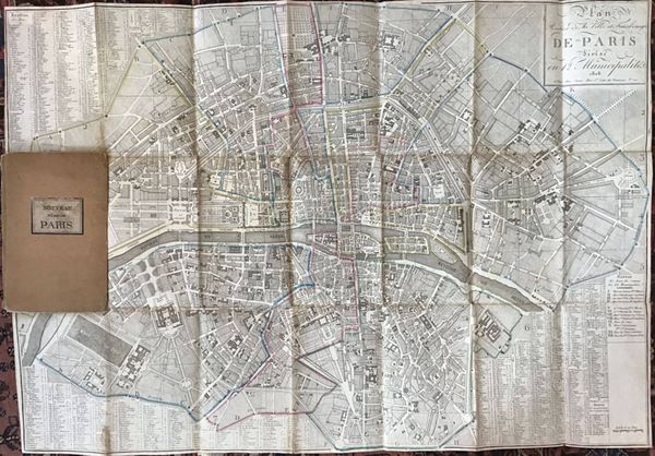 Product image Nouveau plan de Paris.