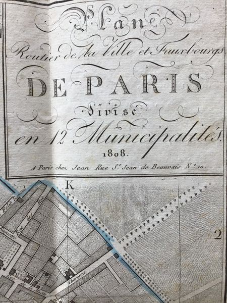 Product image Nouveau plan de Paris.