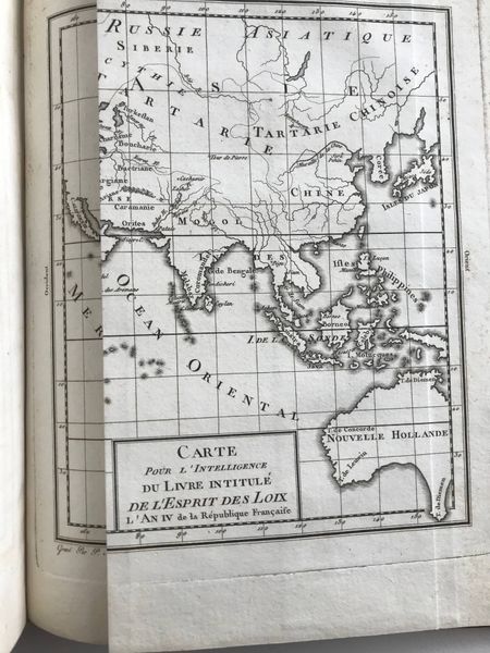Productafbeelding Oeuvres de Montesquieu. 1796.