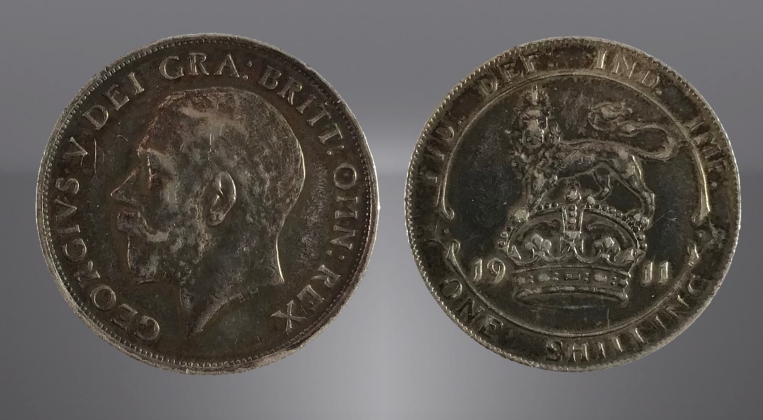 Productafbeelding One shilling. 1911. Grande Bretagne.