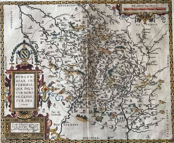Productafbeelding Ortelius. Duché de Bourgogne.