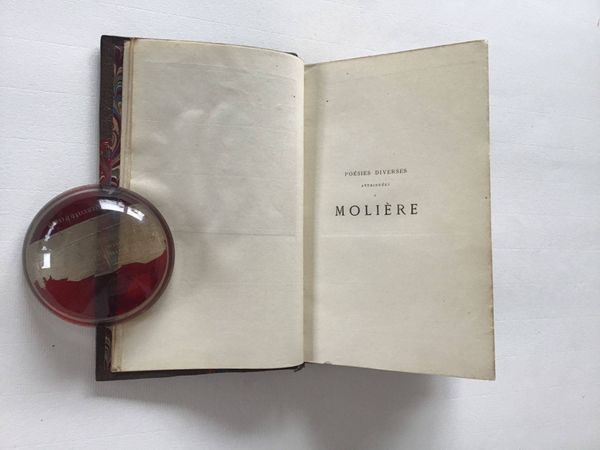 Productafbeelding P.L. Jacob. Poésies diverses attribuées à Molière.