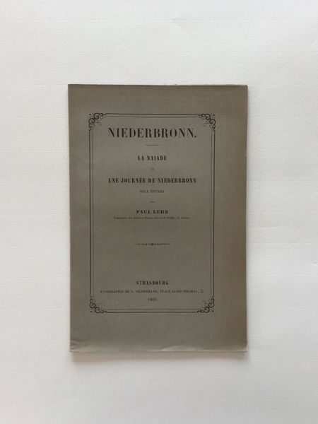 Produktbild P. Lehr. Niederbronn.