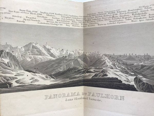 Product image Panorama du Faulhorn. Oberland Bernois.