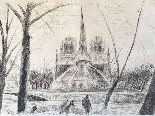 Produktbild Paris. Notre Dame. Le chevet. André Dunoyer de Segonzac.