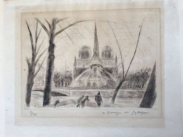 Produktbild Paris. Notre Dame. Le chevet. André Dunoyer de Segonzac.