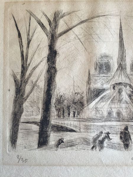 Produktbild Paris. Notre Dame. Le chevet. André Dunoyer de Segonzac.