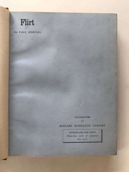 Productafbeelding Paul Hervieux. Flirt.