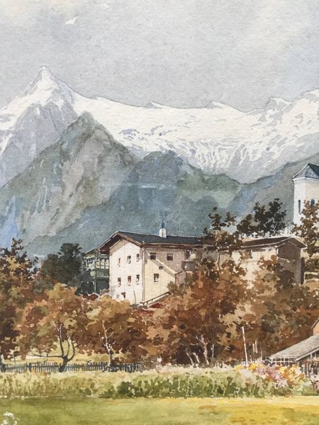 Product image Paul Kaspar. Pays de Salzbourg. Village de Kaprun au pied du Kitzsteinhorn