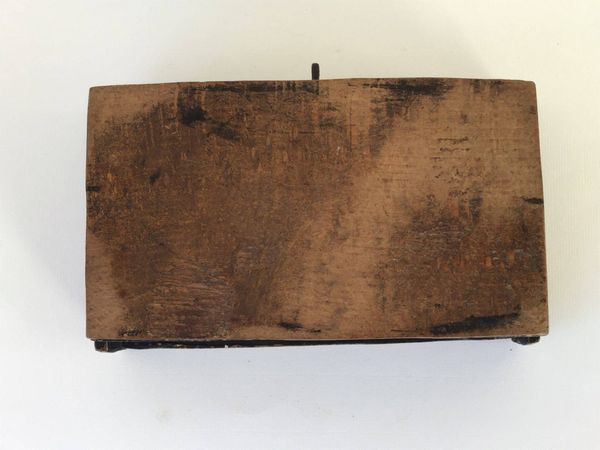 Product image Peinture du début XVIe siècle sur un coffret en bois.