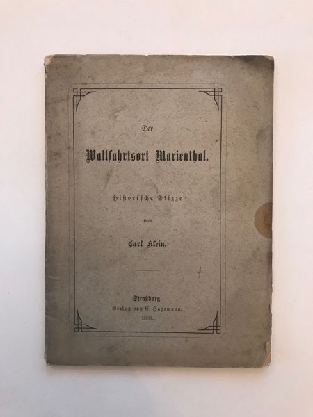 Produktbild Pèlerinage de Marienthal.
