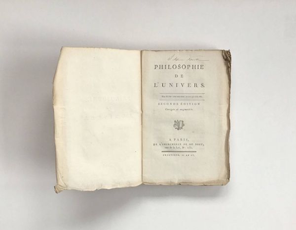 Productafbeelding Philosophie de l'Univers.