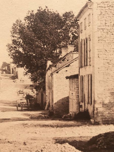 Productafbeelding Photographie primitive. Vue de village.