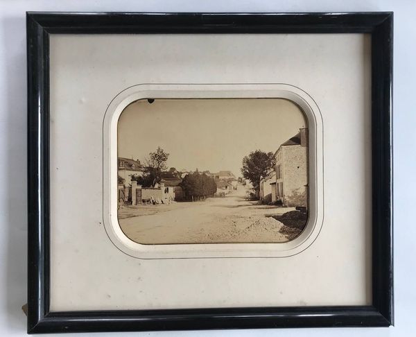 Productafbeelding Photographie primitive. Vue de village.