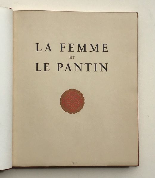 Produktbild Pierre Louÿs. Chimot. La Femme et le pantin.