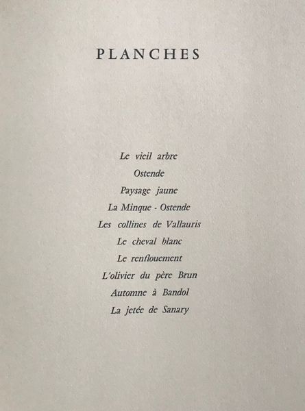 Produktbild Pignon. Verdet. Arbres et voiles.